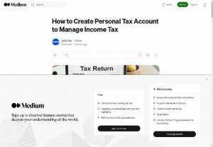 How to Create Personal Tax Account to Manage Income Tax - Learn how to create a personal tax account with HMRC and manage your income tax effortlessly. Follow our step-by-step guide for seamless tax management and compliance.