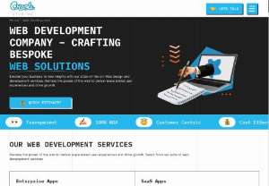 Web Development Company - Web development company offering bespoke web solutions for startups &amp; enterprises. Experts in MVP, SAAS, eCommerce &amp; middleware development.
