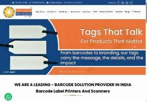 Screenshot of Barcode Solution Provider in India