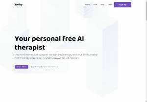 Free therapy online - Discover the future of mental health support with Wellzy.io&rsquo;s Virtual Psychotherapist. Leveraging cutting-edge technology, our virtual platform provides you with confidential, on-demand access to therapy services right from your digital device. Whether you&#039;re dealing with anxiety, depression, or simply need someone to talk to, our Virtual Psychotherapist is designed to adapt to your personal emotional needs, offering insights and therapeutic techniques based on your...