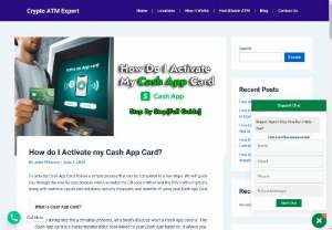 How to Activate Cash App Card? - Learn how to activate Cash App card quickly and easily with our step-by-step guide. Follow simple steps to get your Cash App card activated.	 