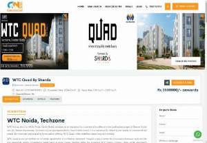 WTC Quad - WTC Noida, short for World Trade Centre Noida, emerges as an inspiration for commercial excellence in the bustling landscape of Greater Noida and the Yamuna Expressway. 
