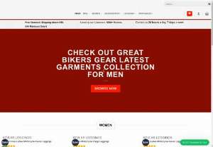 Great Bikers Gear - Great Bikers Gear is a globally recognized company for manufacturing exceptional quality motorcycle clothing and luggage accessories. We offer the world&rsquo;s leading expertise to solve the safety problems for bikers. We are a web store that ships throughout Europe, USA &amp; Australia.  