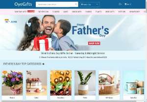 Buy Father Day Gifts Online With Same Day Delivery By OyeGifts - Buy Fathers Day gifts online in India at OyeGifts. Find unique Fathers Day gifts like flowers, cakes, chocolates, gift hampers, personalised gifts and more. Make this fathers day unforgettable.