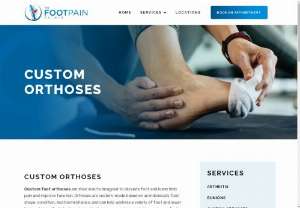 The Foot Pain Clinic: Offering Custom Foot Orthoses - Do you want to get custom shoe inserts to alleviate foot pain? You can visit The Foot Pain Clinic to get custom foot orthoses or shoe inserts. The professionals will understand your foot shape, size, and biomechanics to develop custom shoe inserts to give the best results.
