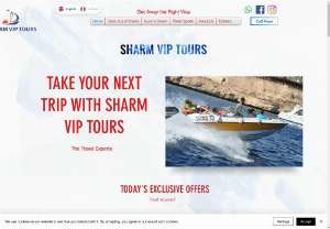 Sharm VIP Tours - Discover Egypt&#039;s beauty with Sharm VIP Tours! For many years, our excursion Centre in Sharm El Sheikh has provided travelers with unforgettable experiences. We offer a variety of exciting tours that explore everything Egypt has to offer, from majestic pyramids and ancient ruins to the dazzling coral reefs of the Red Sea. Our knowledgeable guides will ensure that you have a fantastic time while learning about the culture and history of this amazing country. Join us on a journey...