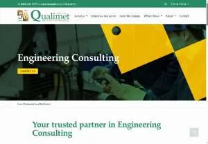 Screenshot of Qualimet - Materials Engineering Consulting