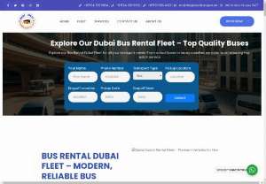 Dubai Bus Rental Fleet - Explore Our Dubai Bus Rental Fleet &ndash; Top Quality Buses Explore our Bus Rental Dubai Fleet for all your transport needs. From school buses to luxury coaches, we cater to all, ensuring top-notch service.