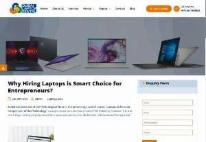 Screenshot of Laptop Rental: A Smart Choice for Entrepreneurs