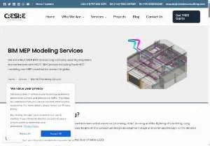 Screenshot of BIM MEP Modeling Services for Efficiency - Cresire