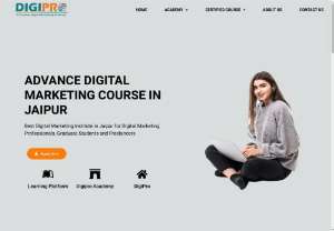Best Digital Marketing Institute in Jaipur, Advanced Digital Marketing Courses, Certified SEO Courses in Jaipur, Digital marketing Classes - Digipro - Digital Marketing Institute is a Educational Academy offering digital marketing courses since 2014 under with its supervisory branch &quot;Professional Training Academy&quot; in Jaipur, Rajasthan.