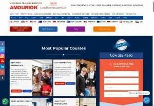Screenshot of Amourion Educational Support Services