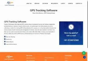 Screenshot of GPS Tracking Software Development