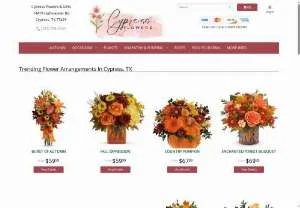 Screenshot of Cypress Flowers - Florist