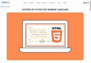 History of Hyper Text Markup Language