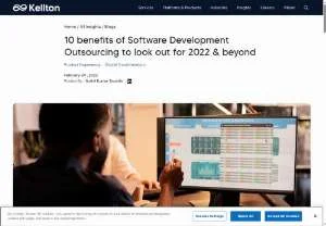 Screenshot of Benefits of Software Development Outsourcing