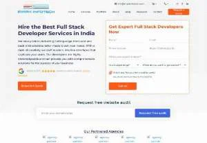 Screenshot of Full Stack Developer Services