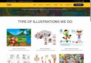 Screenshot of Illustration Services | Best Animation Studios