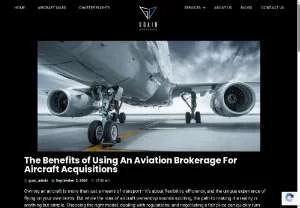 Screenshot of Aircraft Acquisition Services