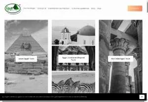 Screenshot of Egypt Tours: Luxury Egypt Trip Packages