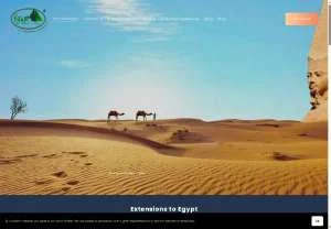 Screenshot of Egypt Tours from the USA: Unique and Safe Travel Experiences