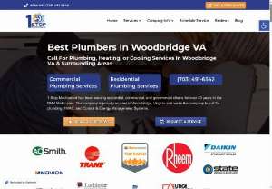 1 Stop Mechanical - 1 Stop Mechanical provides plumbing, HVAC, and Control & Energy Management Systems services to residential, commercial, and government clients in the DMV Metro area. 