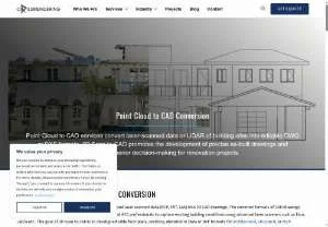 Screenshot of Point Cloud Scan to CAD Services by CresiRendering