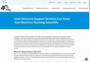 Screenshot of Reliable Network Support Services by The Walker Group