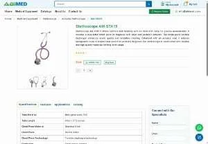 Screenshot of Abimed Stethoscope AM-STA15