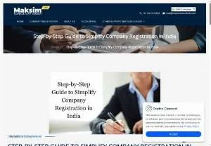 Screenshot of Simplifying Company Registration in India: A Step-by-Step Guide