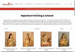 Screenshot of Rajasthani Paintings