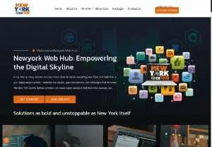 Screenshot of New York Web Hub