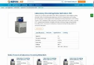 Screenshot of Advalab Laboratory Circulating Water Bath ADLC-501
