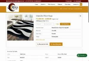 Screenshot of Chenille Floor Rugs