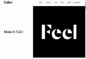 Screenshot of Fuller Brand Strategy & Creative Agency
