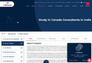 Study in Canada Consultants - Expert Guidance - Edmaster provides assistance for applications, visas, and scholarships to plan your education in Canada. Expert guidance ensures a hassle-free experience.
