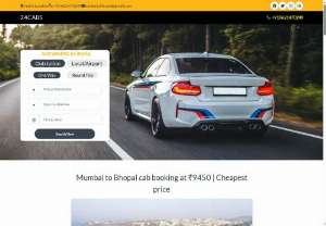 Mumbai to Bhopal Taxi Service