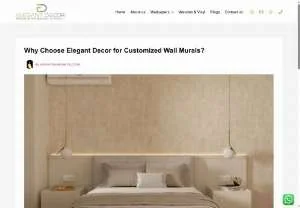 Screenshot of Elegant Decor - Customized Wall Murals