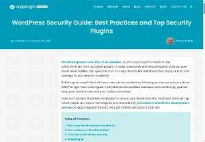 Screenshot of WordPress Security Guide: Best Practices