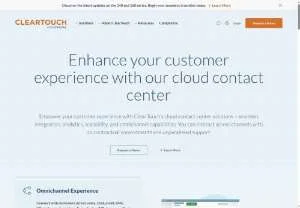 Screenshot of ClearTouch: Cloud Call Center Platform for Enterprises