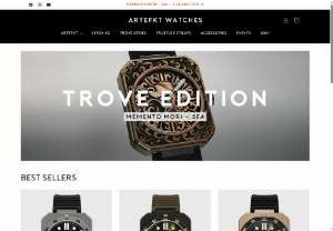 Artefkt Watches - Artefkt Watches blends timeless craftsmanship with modern design, offering meticulously crafted American Luxury Watches for Men for discerning watch enthusiasts.