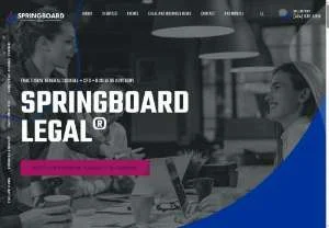 Screenshot of Springboard Legal