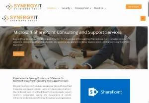 Screenshot of Microsoft SharePoint Consulting and Support Services
