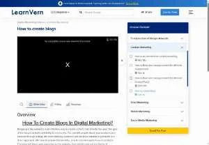 Screenshot of A Complete Guide to Create Innovative Blogs