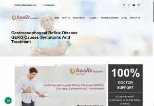 Screenshot of Gastroesophageal Reflux Disease (GERD): Causes, Symptoms, and Treatment