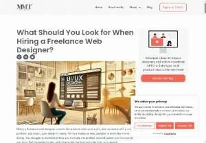 Screenshot of Hire a Freelance Web Designer