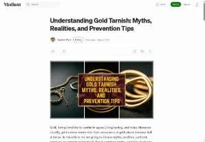 Screenshot of Understanding Gold Tarnish: Prevention Tips