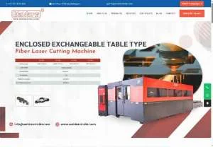Screenshot of Metal Laser Cutting Machine Supplier