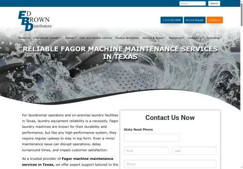 Screenshot of Reliable Fagor Machine Maintenance Services In Texas