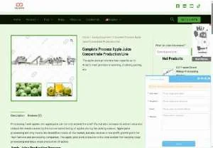 Screenshot of Apple Juice Production Line